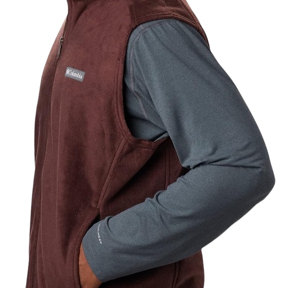 Columbia Men's Steens Mountain Vest Brown size Large - Picture 4 of 6